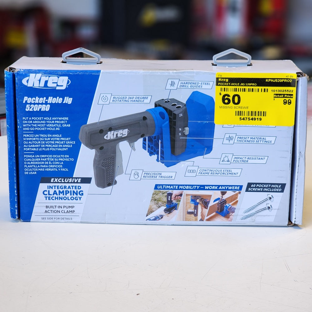 Pocket-Hole JIG 520 PRO Pocket-Hole JIG 520 PRO